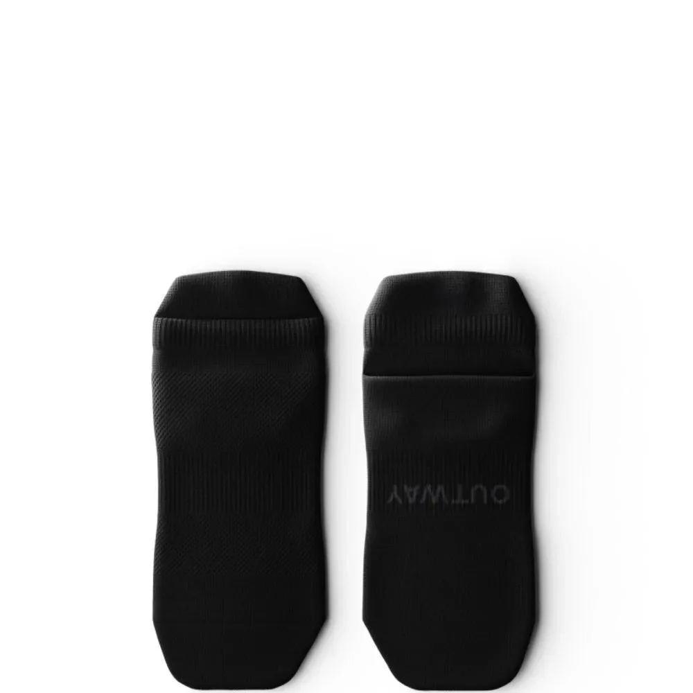 Flagship Ankle Socks Black‎ size S/M nwt
